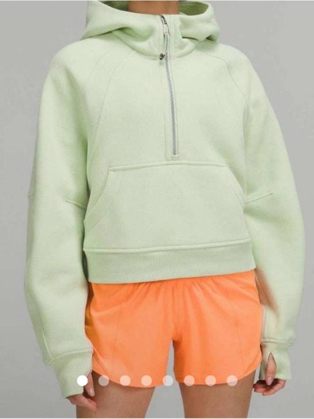 lululemon scuba oversized 1/2 zip hoodie